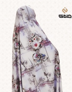 قواره چادر مجلسی زمینه یاسی