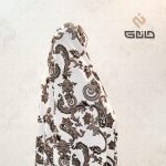 قواره چادر رنگی مجلسی طرح بته جقه