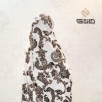 قواره چادر رنگی مجلسی طرح بته جقه