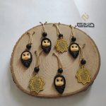 گیره روسری تک مهره عروسک دار