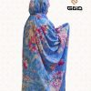 چادر نماز کیسه ای زمینه آبی