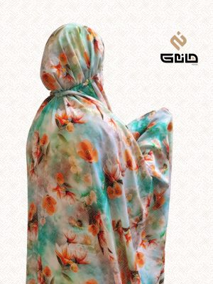 چادر نماز کیسه ای گل شقایق