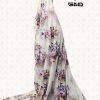 چادر رنگی مجلسی زمینه کرم