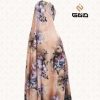 چادر رنگی مجلسی گل دار