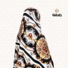 چادر رنگی مجلسی زمینه سفید