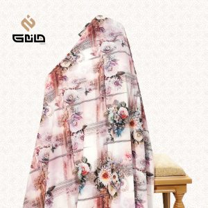 قواره چادر مجلسی زمینه صورتی؛ شکوه و وقار در میزبانی